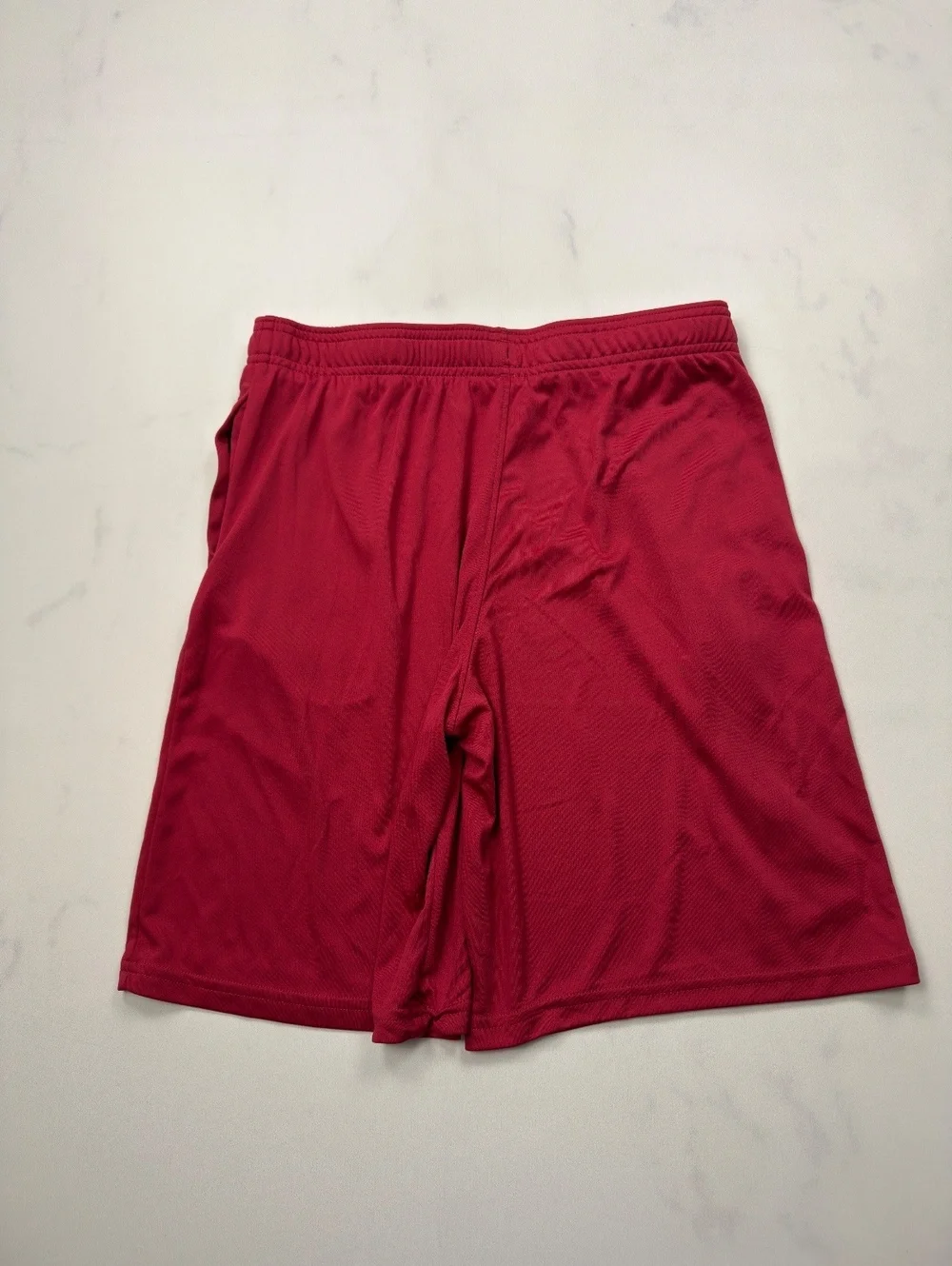 Under Armour Athletic Shorts Red Loose Fit - Boys XL